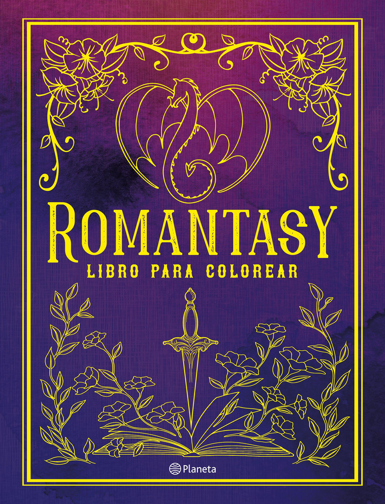 Romantasy. Libro para colorear