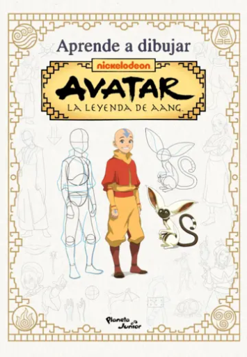 [0056176] Avatar. La leyenda de Aang. Aprende a dibujar Avatar